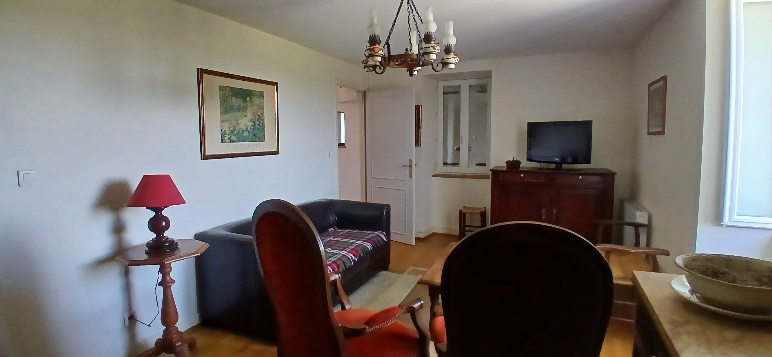 Gîte de Femblat : Le salon