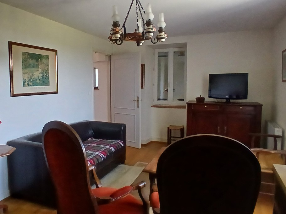 Gîte de Femblat : Le salon