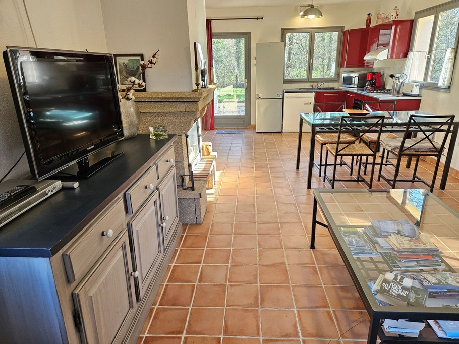 En entrant dans le gite Marcheroux à Amboise