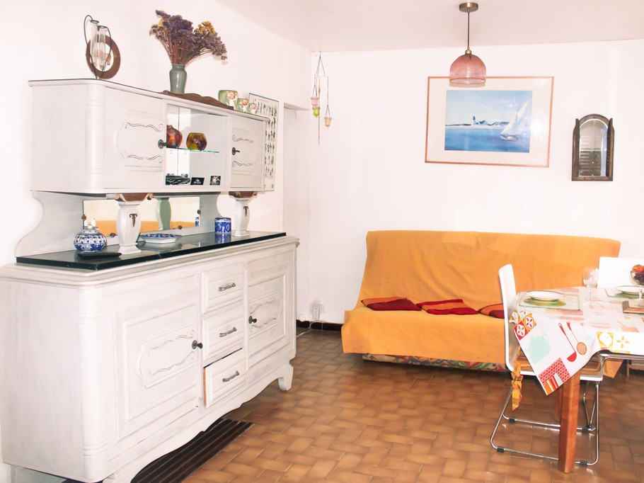 Grand séjour lumineux ouvert sur le jardin