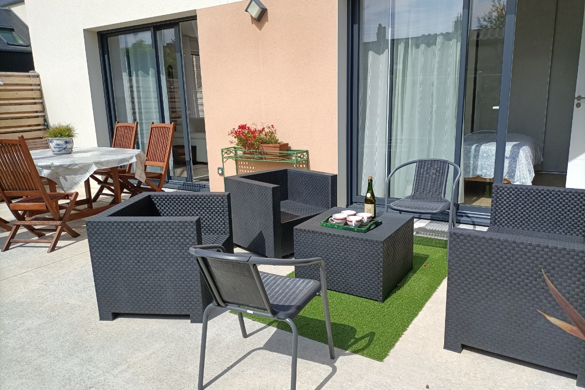 Terrasse exposée sud