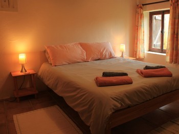 Chambre double en rez-de-chaussée