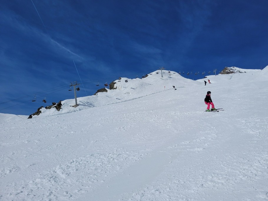 Ski alpin à Cauterets au Lys