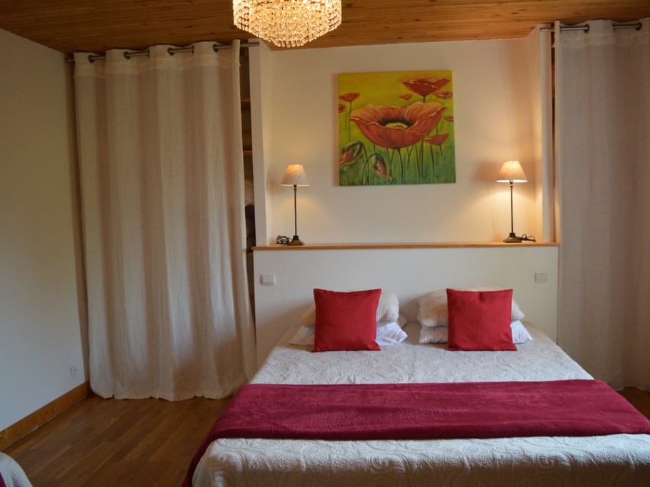 La chambre aux coquelicots