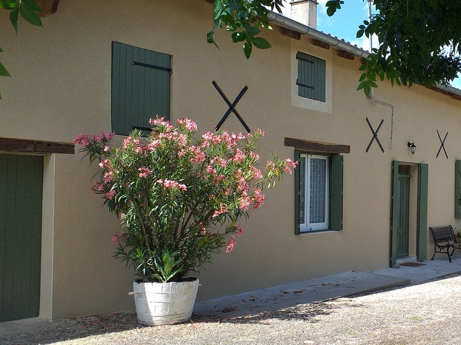 Façade du gîte