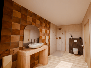 Salle de douche
