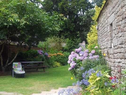 Le jardin fleuri