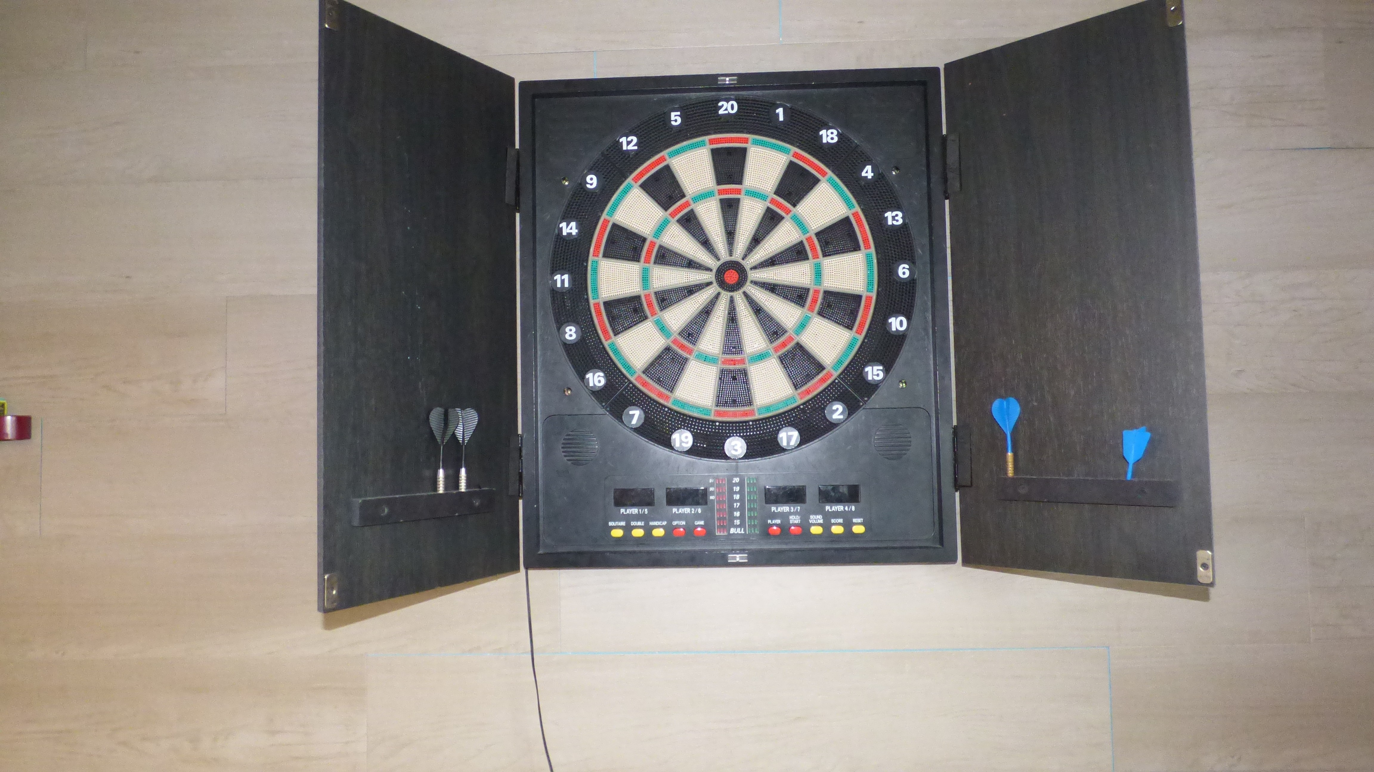 jeu de fléchettes