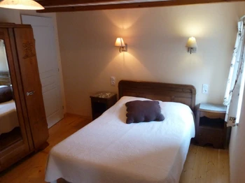 Chambre 4 pers Apt. Violettes - Domaine Moulin des Courbières entre la Bresse et Gérardmer