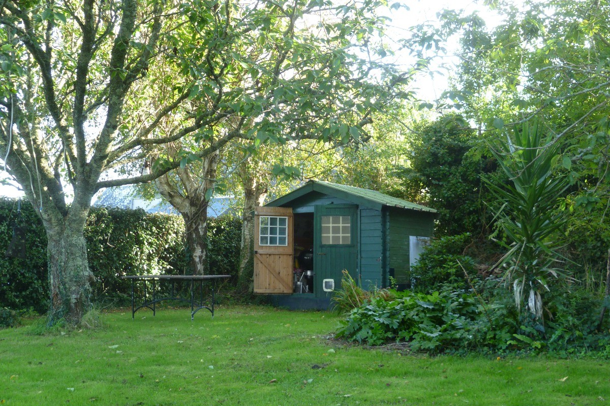 chalet jardin ou l on peut faire un barbecue