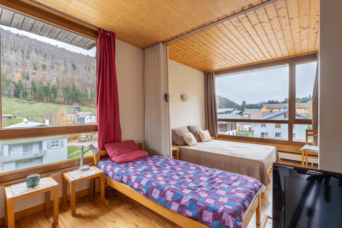 vue sur la chambre