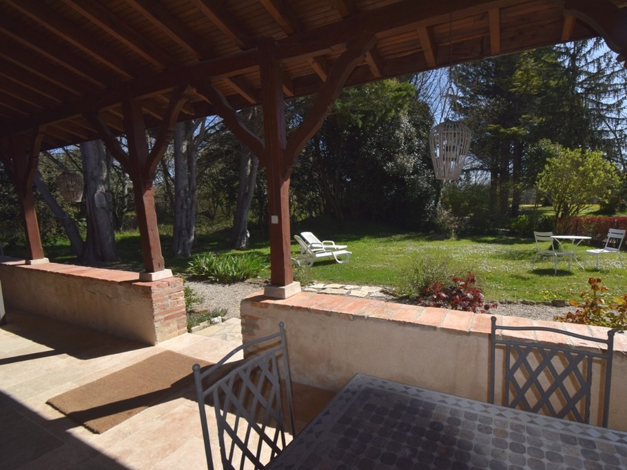 terrasse gîte