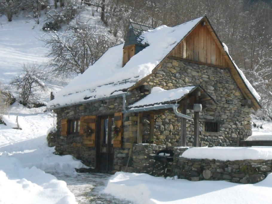 Gîte Le Mérens en hiver