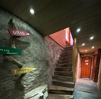Espaces communs - douches - Gîte Perce-Neige - Domaine de la Prairie des Prés