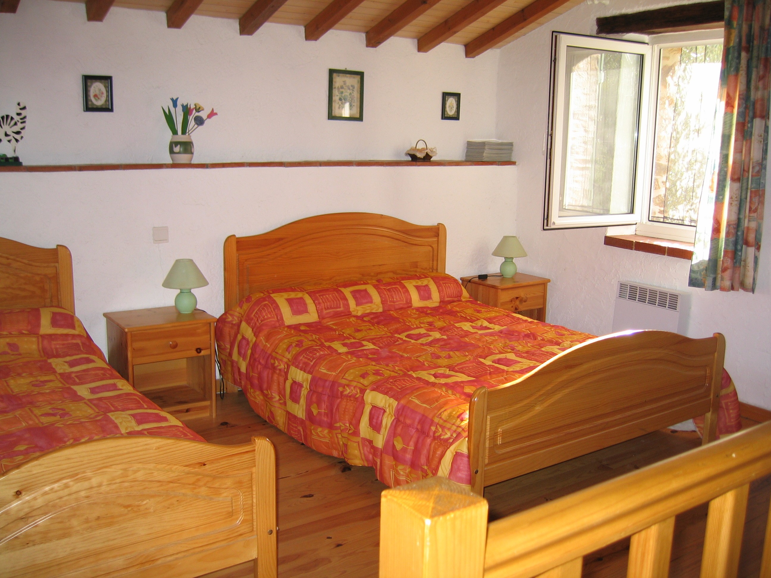 Chambre en mezzanine