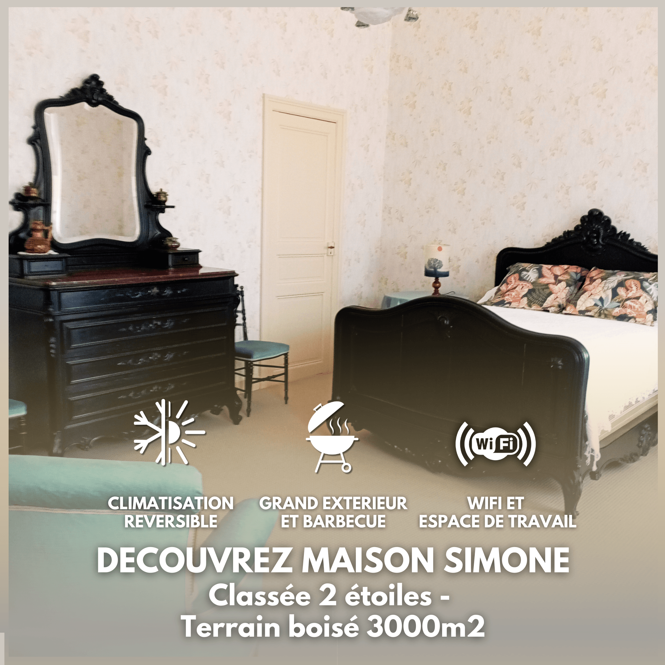 Chambre bleue