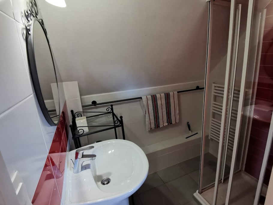 Salle d'eau de la chambre