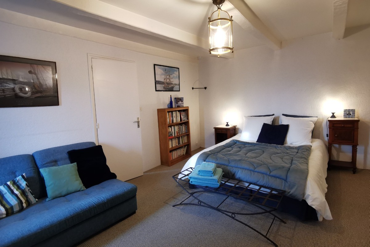 Etage 1: Chambre 2 avec lit 160