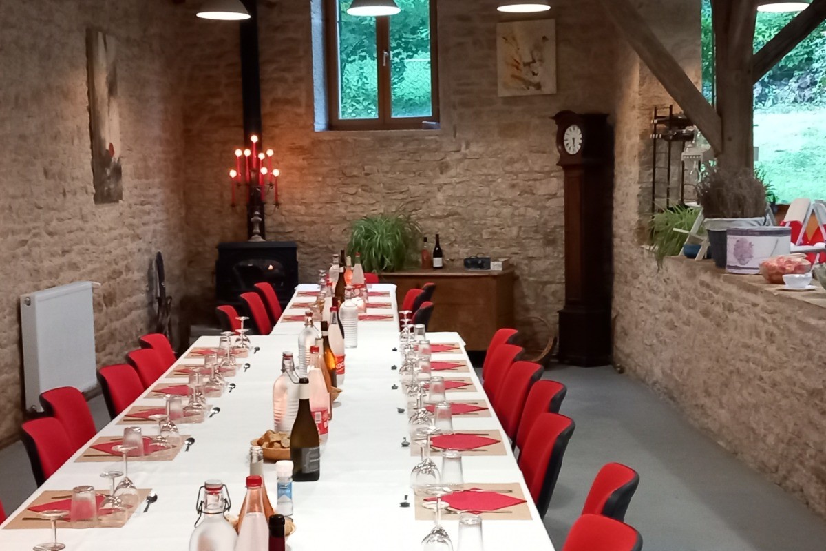Grande salle à manger de la Ferme