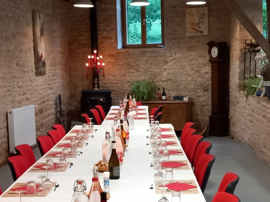 Grande salle à manger de la Ferme