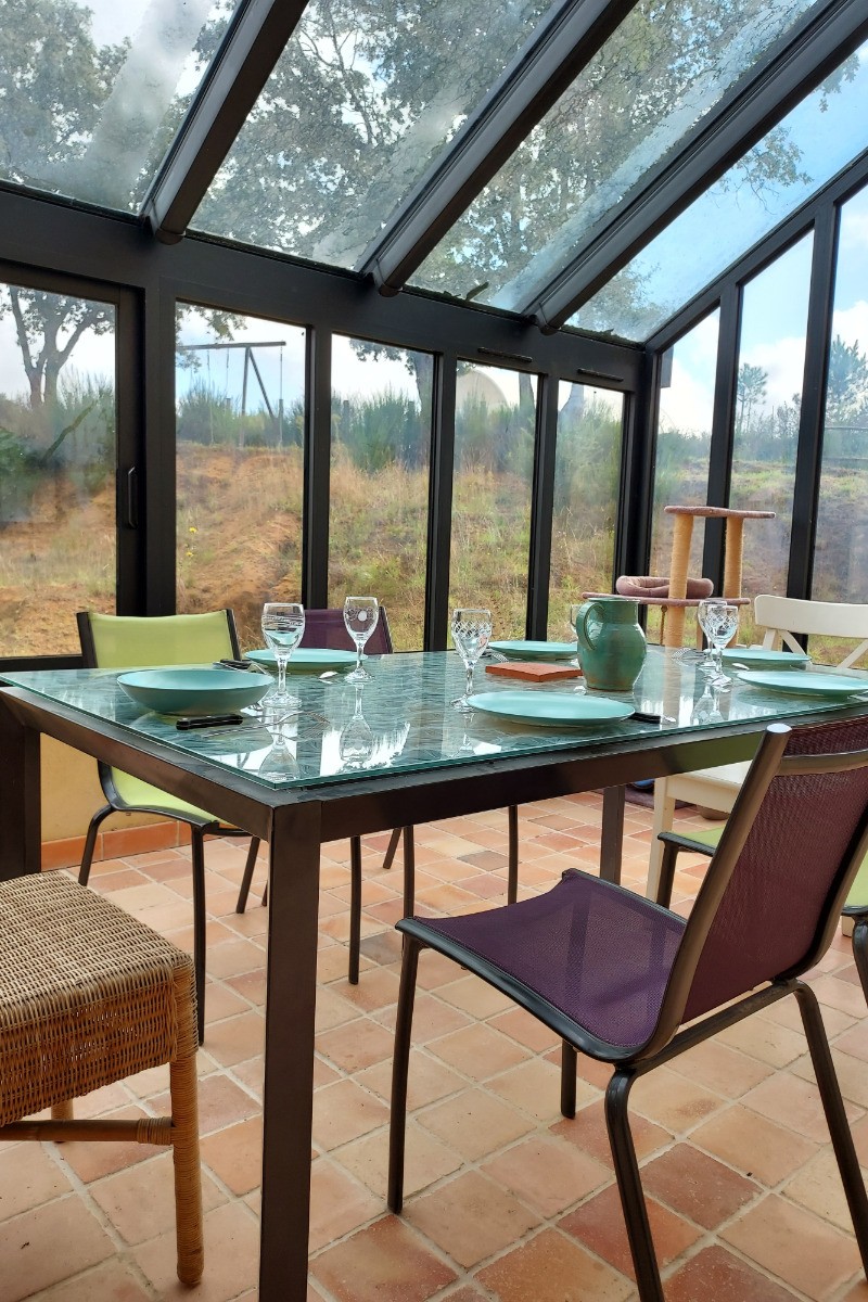 Verrière proche chambre ouest