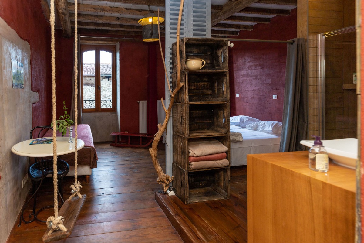 Chambre Bahloo, 2 à 3 lits 80 x 200 (ou 1 lit 160 et 1 lit de 80)