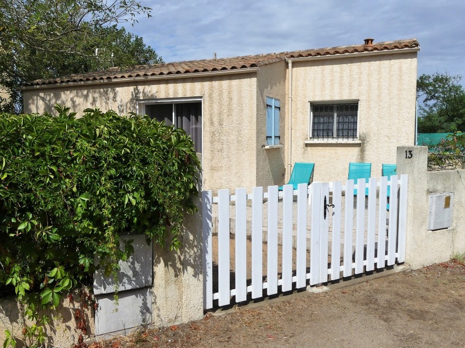 La maison vue de l'impasse