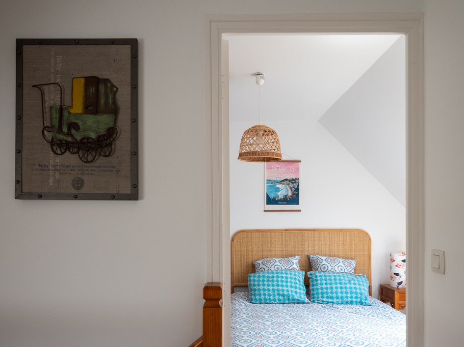 Vue sur chambre lit double