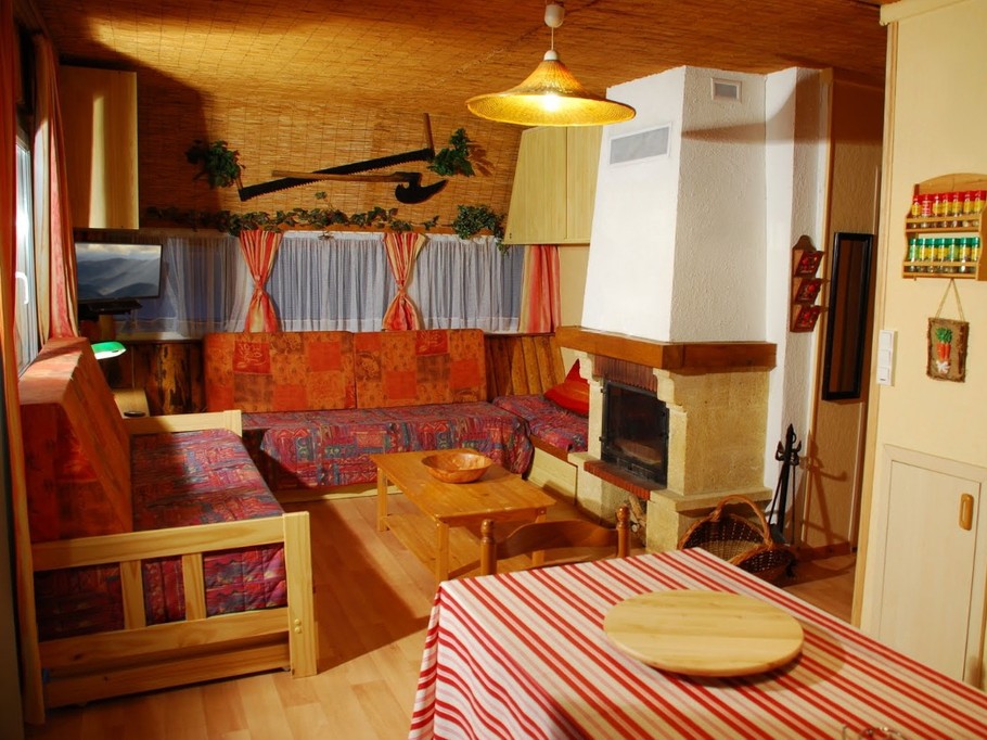 Cuisine ouverte - Gîte La Belette, pleine nature