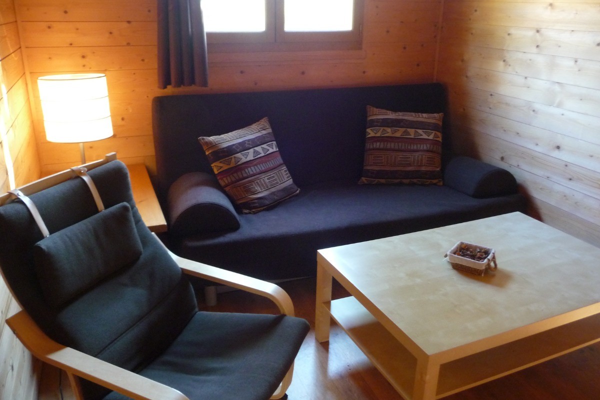 Chalet N°5 - coin salon