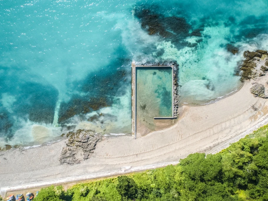 Retenue d'eau de mer à 2 pas de l'appartement.
Crédits photo : CRTB PORIEL-Thibault