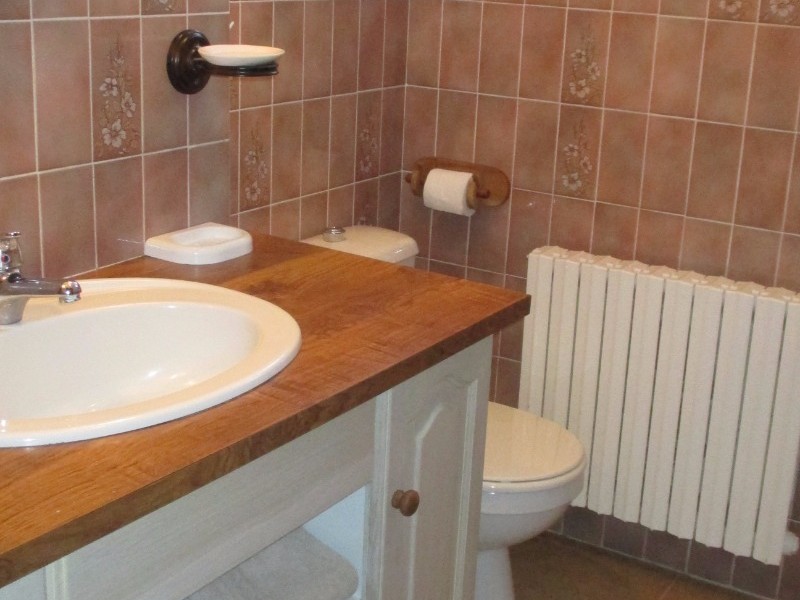 Location, Lannion, la salle d'eau avec douche et WC