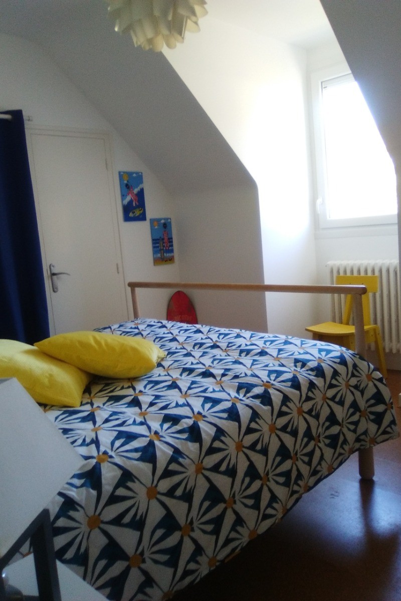 Chambre 6,à l'étage, lit de 160 x 200.