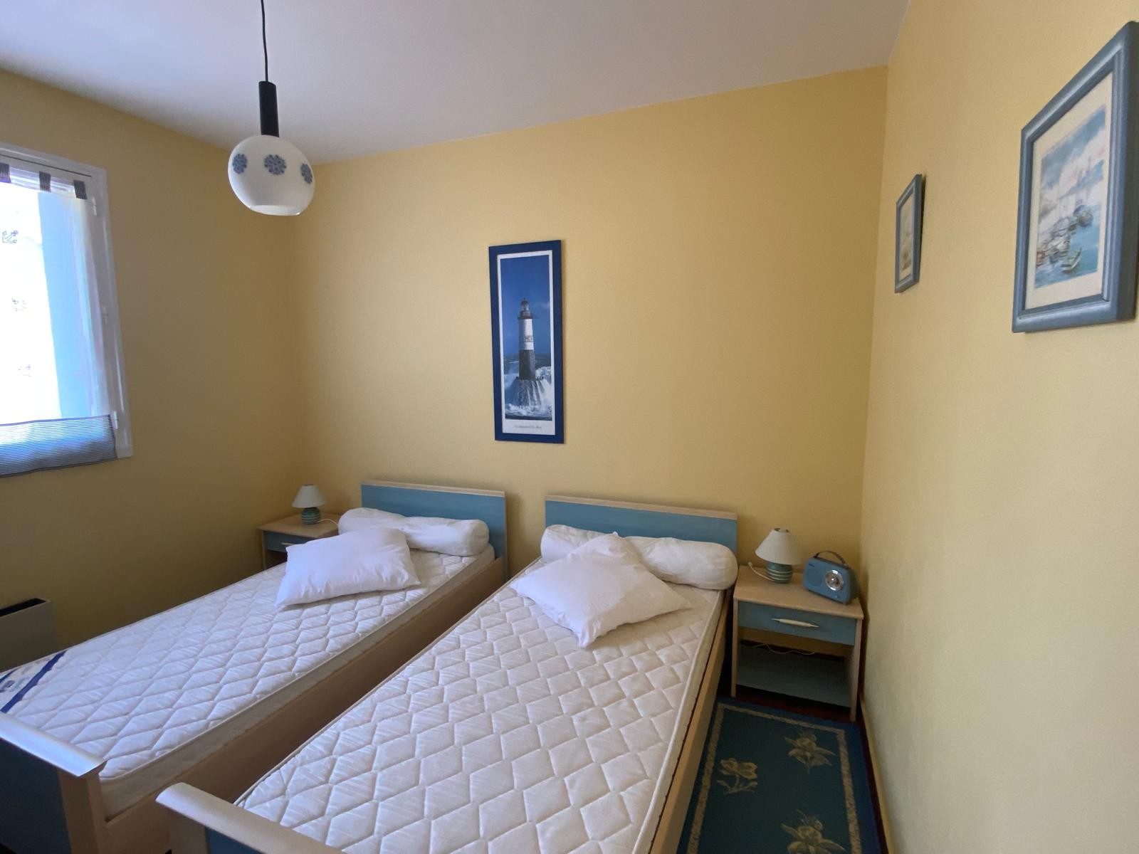 Chambre 2 lits en 90