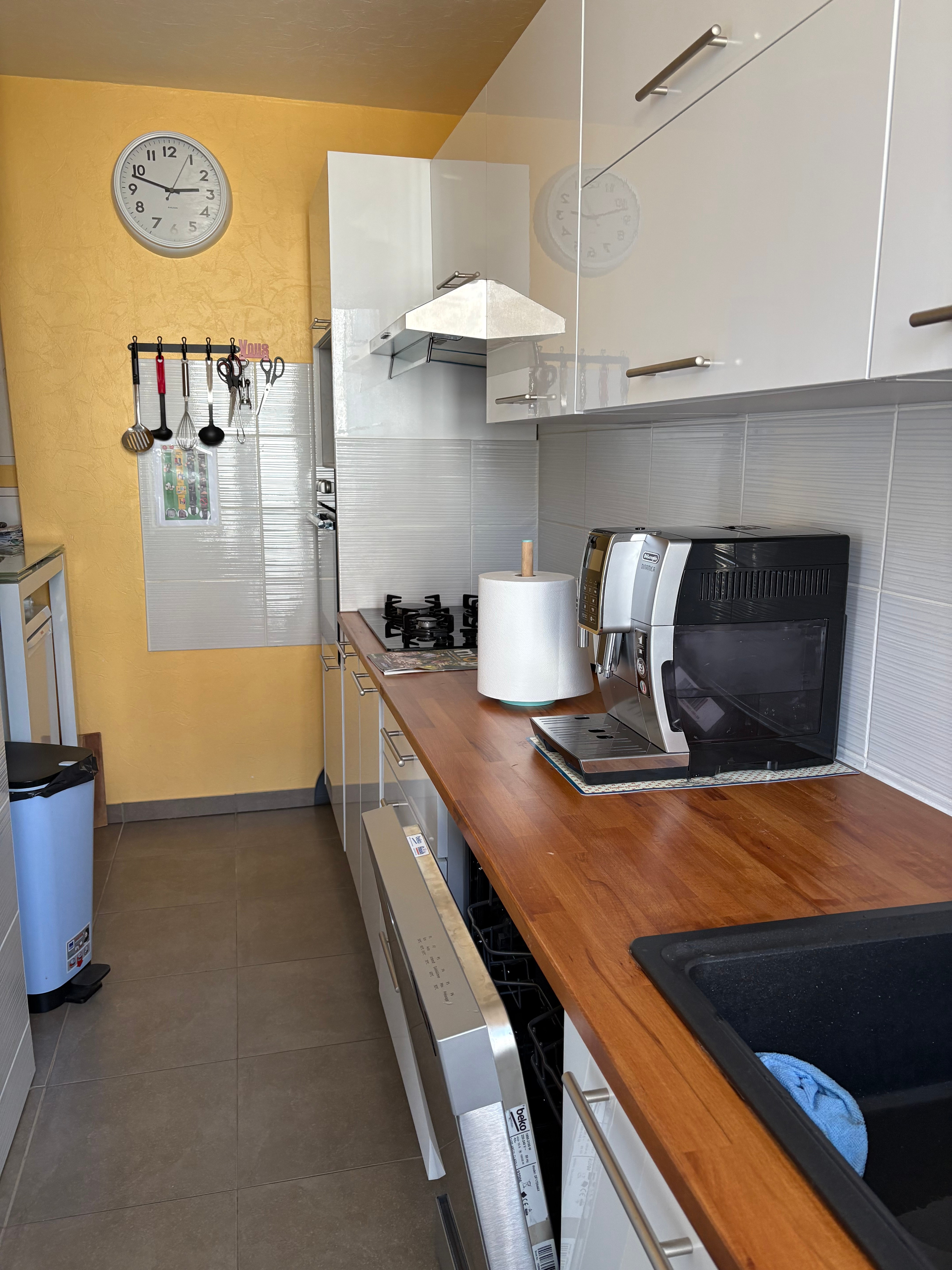 Cuisine moderne avec tout le nécessaire