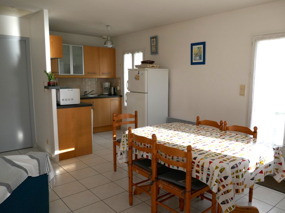 Cuisine ouverte sur séjour