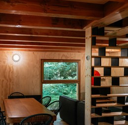 Coin salon - Cabane Céleste