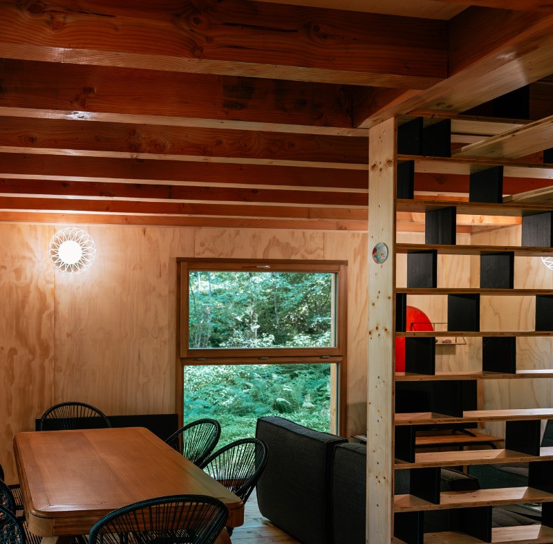 Coin salon - Cabane Céleste