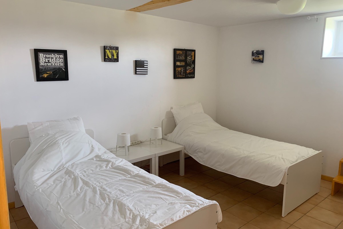 Chambre 2 lits Simples