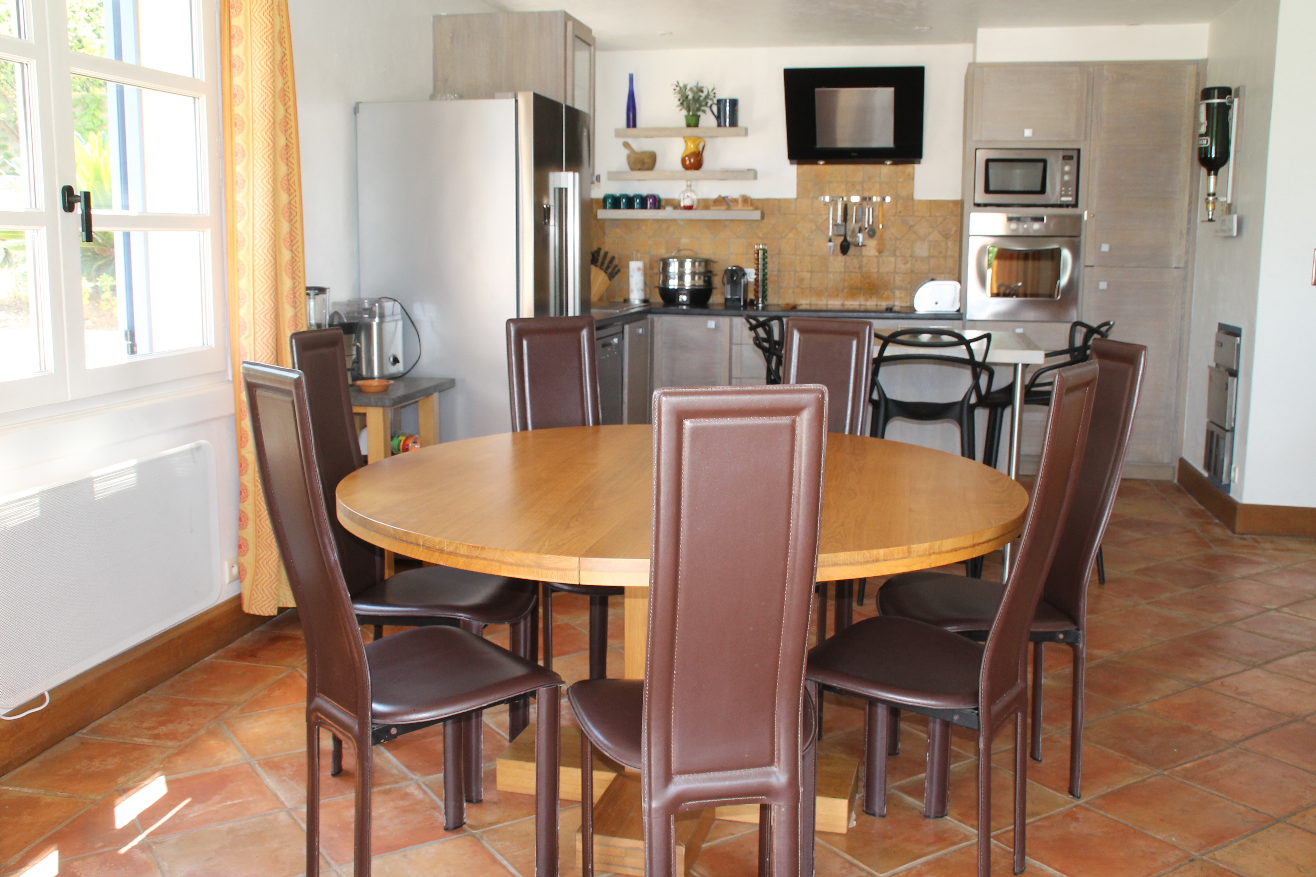 Villa Jacklou, coin repas