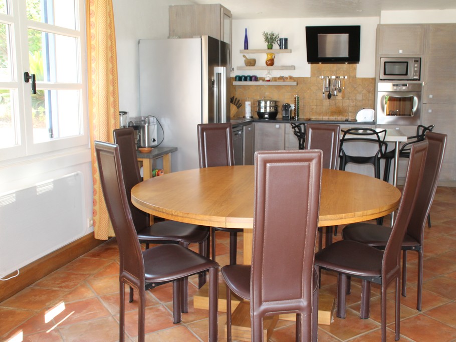 Villa Jacklou, coin repas