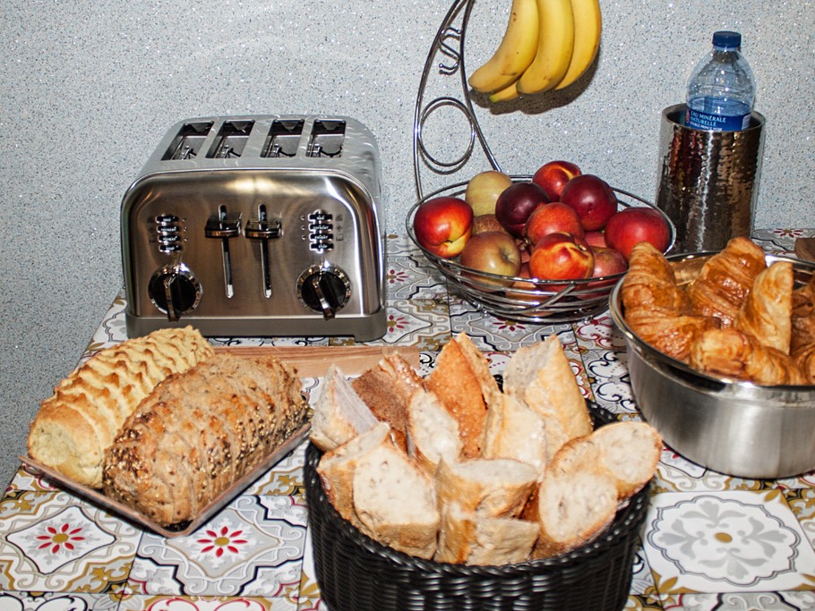 Buffet petit déjeuner