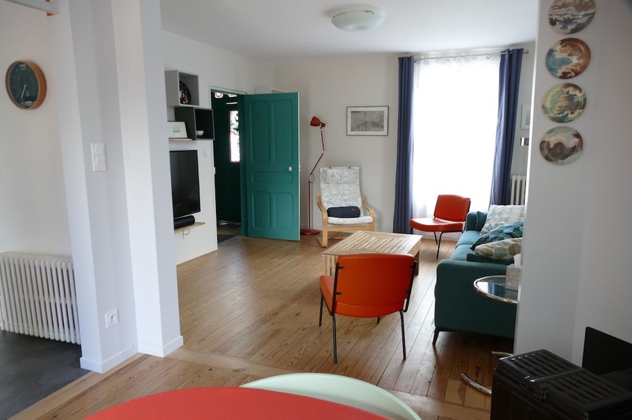 Maison avec jardin clos à 400m du port de Paimpol et 500m de la plage