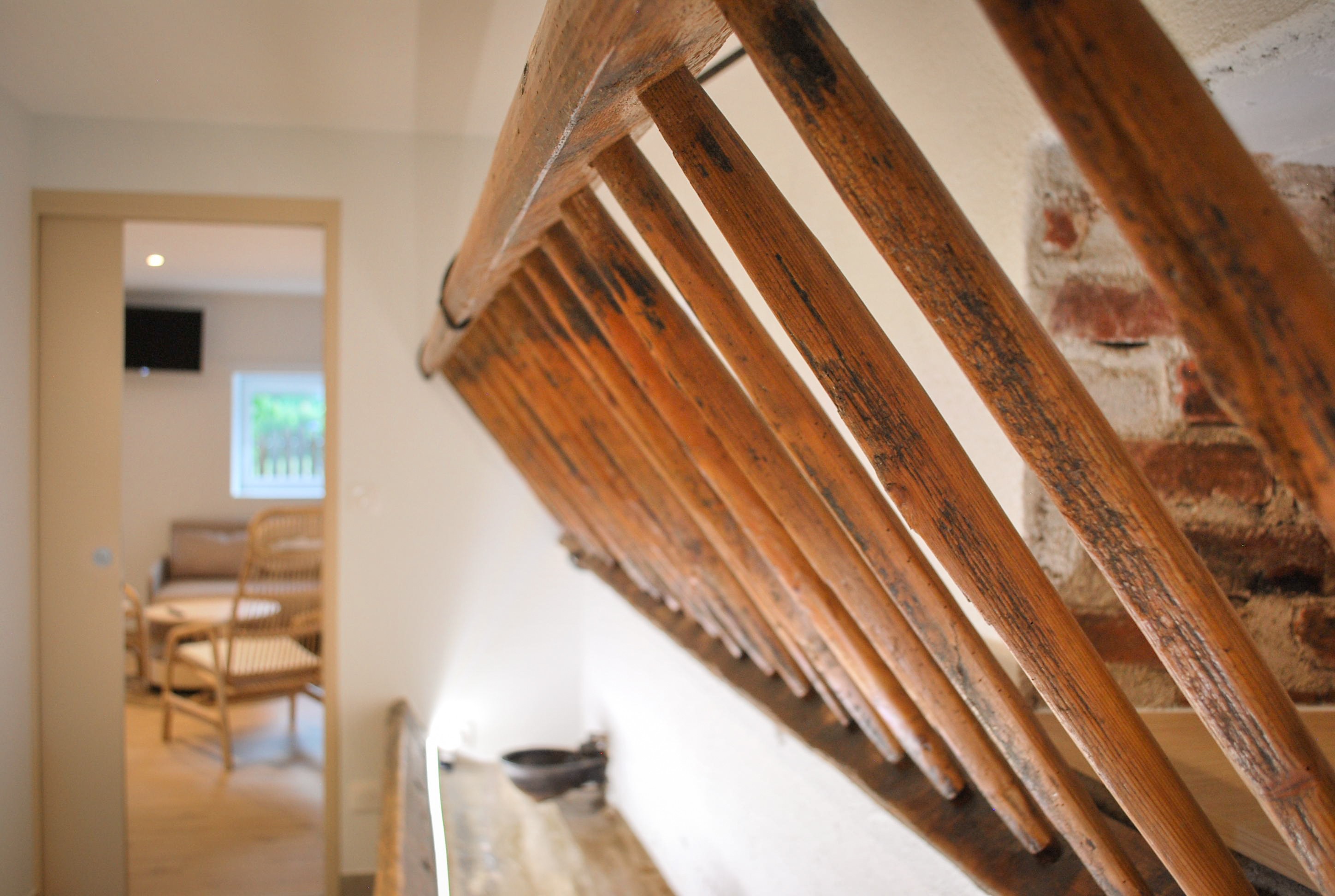 Le Logis de Ecuries, Renaison : le couloir