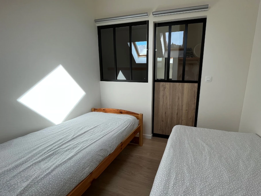 chambre du haut 2 lits de 90