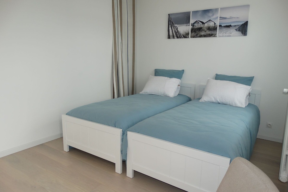 Chambre 2 lits en 90