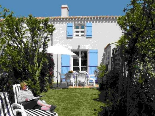 Les Mimosas, une maison d'architecte typiquement noirmoutrine