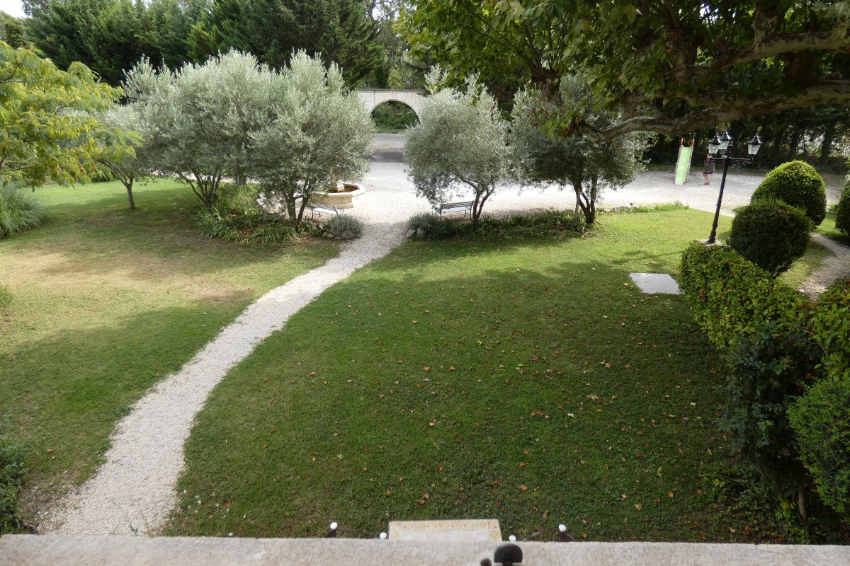 Vue depuis la chambre La Brocante