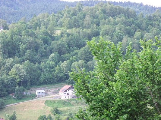 Vue Chez Nico depuis l'autre colline - Chez Nico - Le Ménil