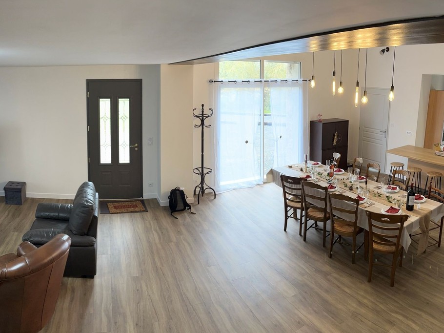 La pièce de vie de 50 m²